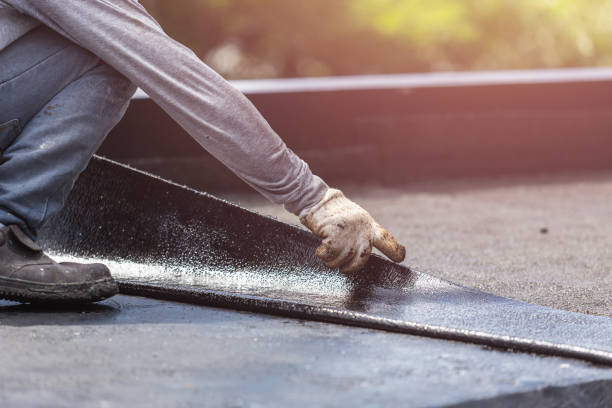 Professional Emergency Waterproofing technician working in Elwood, NY